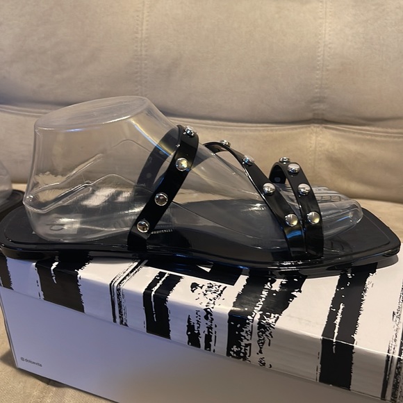 DV Dolce Vita Shelly Studded Jelly Sandal - Picture 3 of 6